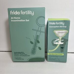 2pk Frida Fertility At-Home Insemination Set And Collection + Conception Aid Cup